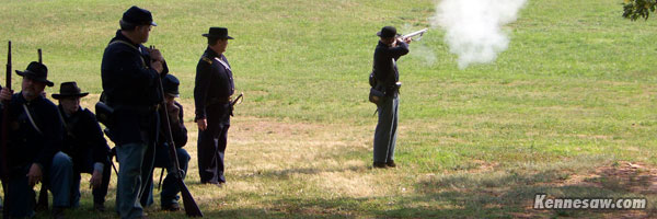 Civil War Weapons Demonstration