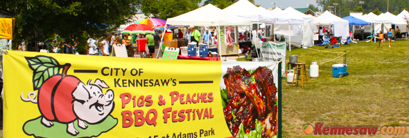 Kennesaw Pigs and Peaches Barbeque Festival