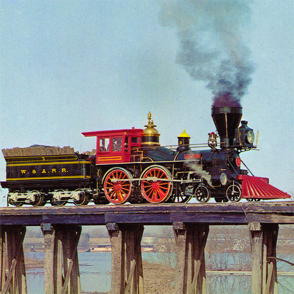 The Famous General Train from the Great Locomotive Chase