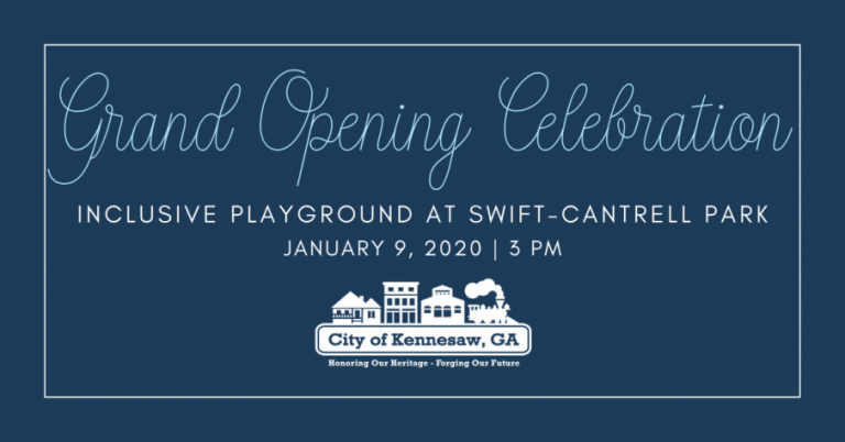 Inclusive Playground at Swift-Cantrell Park – Grand Opening