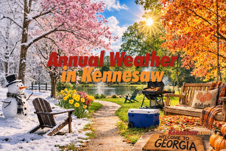Annual Weather in Kennesaw: A Month-by-Month Guide