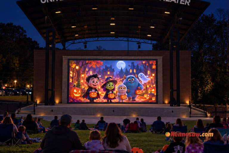 Halloween Outdoor Movie Night