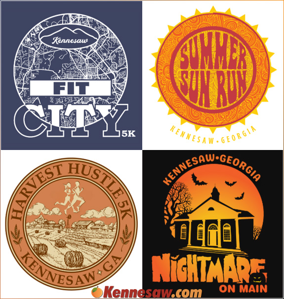 Kennesaw Grand Prix Logos