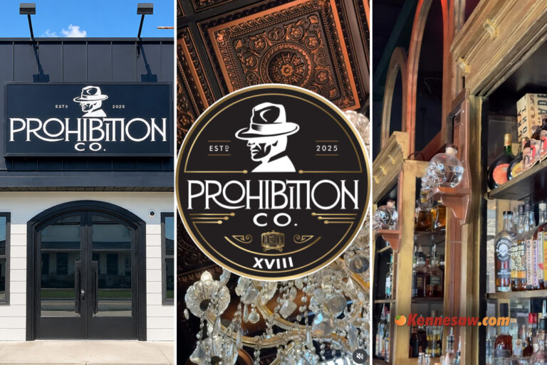 Prohibition Co. Open in Downtown Kennesaw